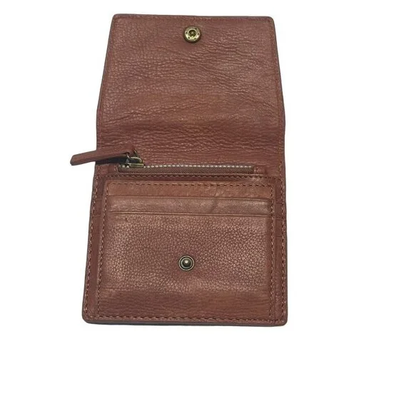 American Leather Co Women’s Brown Leather Wallet - Picture 4 of 7